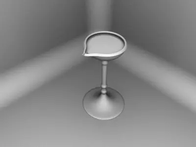 SOIL LAMP Low-poly 3D model