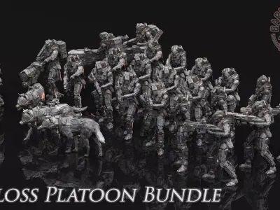 Infantry- Koloss Platoon 3D print model