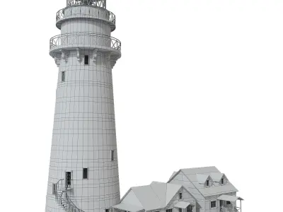 Lighthouse 2 3D model