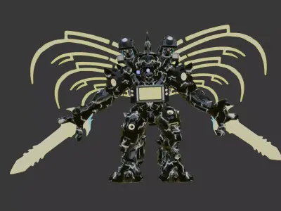 ultamite sonic tri titan 3D model