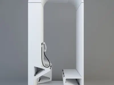 Multimedia Kiosk 3D model