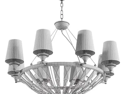 Maytoni Pantheon H021PL-08CH chandelier 3D model