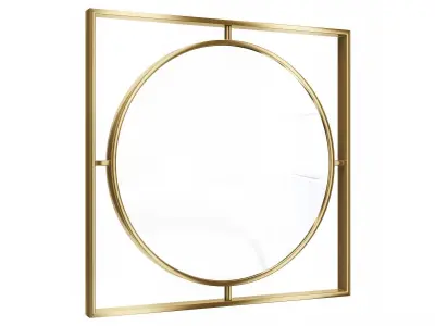Mirror in a metal frame GZ-M1067 3D model