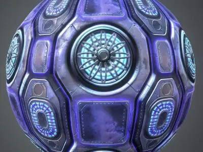 Scifi Vol 88 -  Game PBR Textures Texture