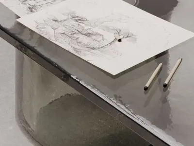 Virtual Location 002 - Cinema 4D Corona scene 3D model