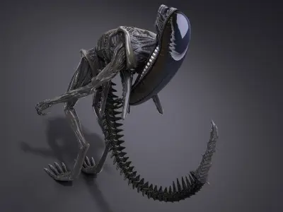  Alien Xenomorph High Detail 