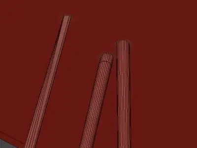 DRAPE SKIRT 15 CHANDELIER 3D model