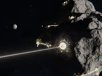 Space Elevator Scene  3D model