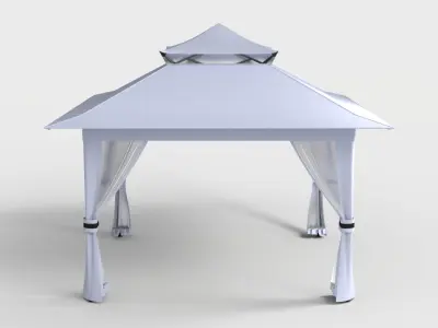 PATIO GAZEBO Low-poly 3D model