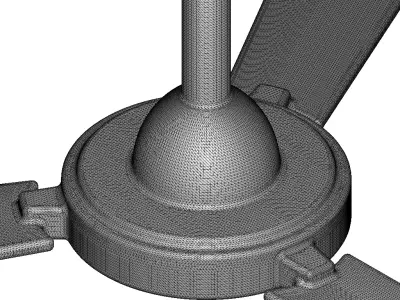 Premium Ceiling Fan Toy 3D print model