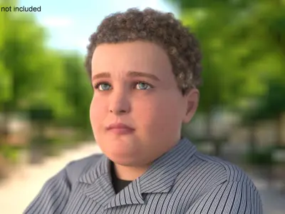  Boy Standing with Folded Arms 