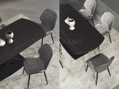 Dining Room Interior 221 3D model