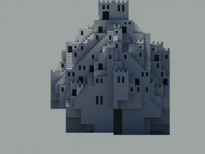 Kirigami in 3D  3D model