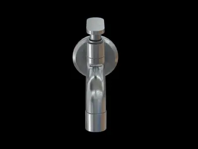 Compression Tap Low-poly 3D model