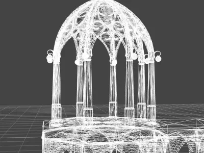 Elven dome 3D model