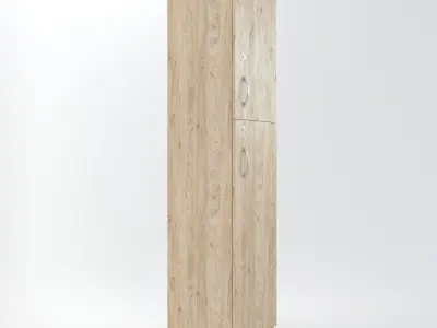 Wooden Cabinet 42 3D model