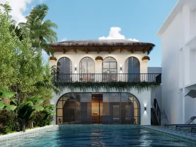 Pool House  3D model