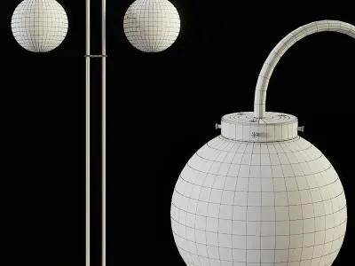 Handle Studio Art Deco 37 3D model