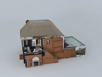 Natwest Bank Finney Ln Cheadle SK8 3PX UK 3D model