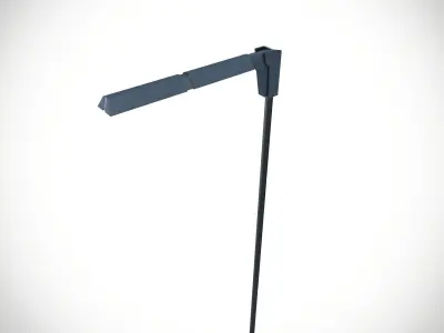 Street Light Pole Low-poly 3D model order