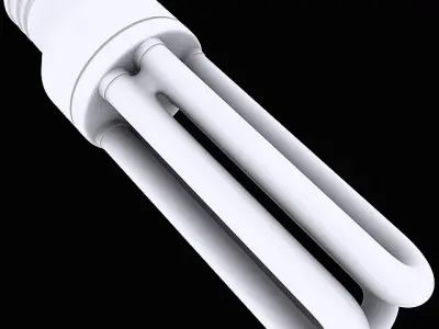 Compact Fluorescent Bulb Style 2 3D model