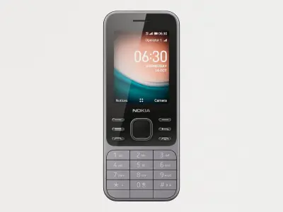 Nokia 6300 4G 3D model