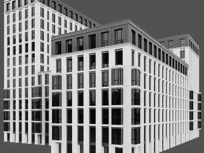 RESIDENTIAL BUILDING NO153 A 3D model