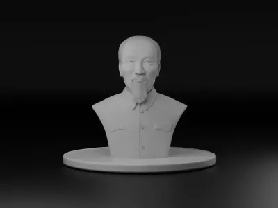 Ho Chi Minh 3D model