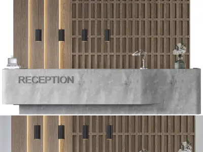 RECEPTION DESK NO5 A 3D model