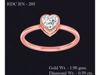 Women Ring 3D print model