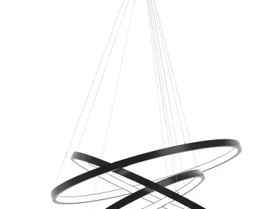 Forstlight RING CHANDELIER SET 3D model