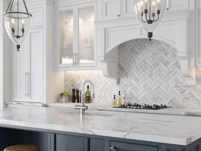 Classic kitchen 8 3D model