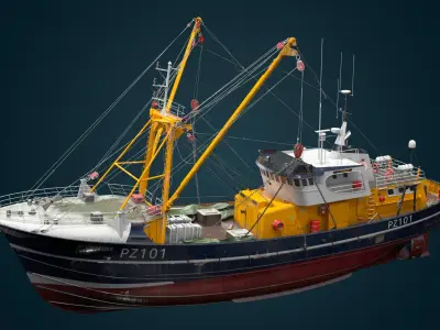  Fishing Trawler 