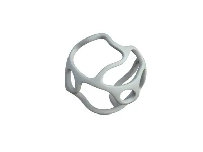 SciFi Cube Object No 38226 Low Poly Shape Texture
