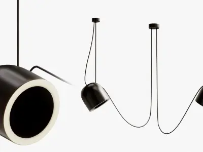 Shilo Dohar Dobo Pendant Lamp 2 3D model