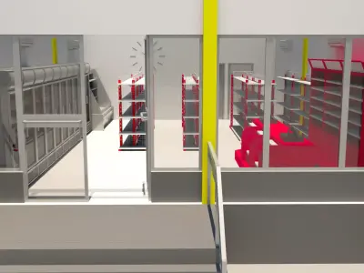 Alfamart Grocery Store 3D print model