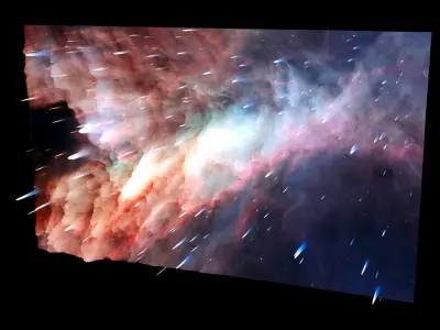 Omega Nebula 3D model