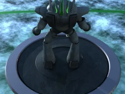 E-Mech robot 3D model