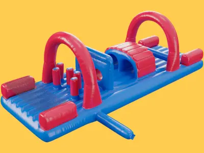 Survival Inflatable - Bouncy Low-poly 3D model