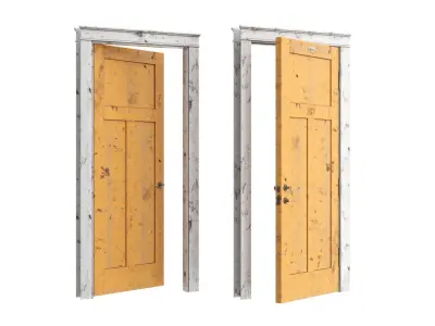 Doors Brothers Shaker door 3 3D model