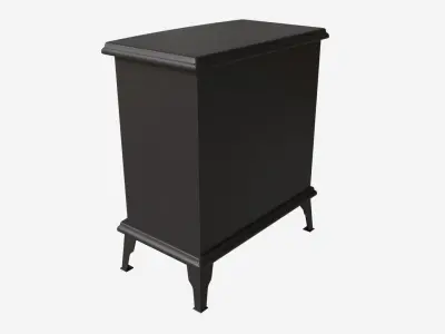 Electric Heater Fireplace Lokatse Home 02 3D model