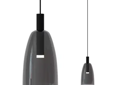Coco suspension by Ideal Lux 3D model