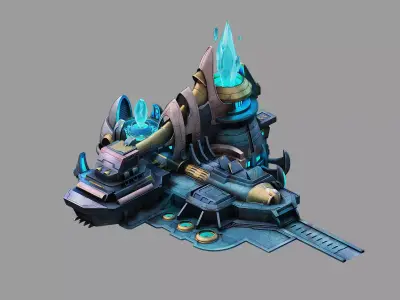 Crystal - Resource Room 3D model
