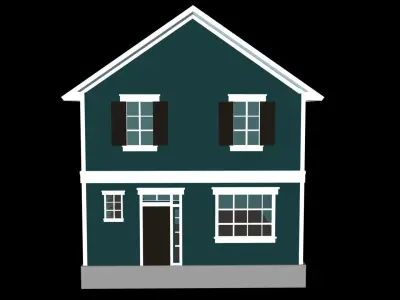 Small house  3D model