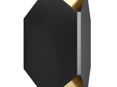 CHAUSSON SCONCE Low-poly 3D model