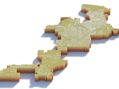 Tampa Bay Florida USA 3D model