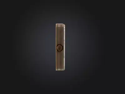 Keypad Security Interface Low-poly 3D model