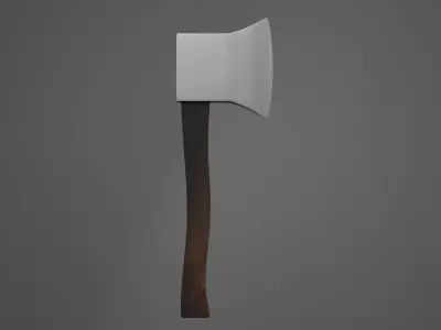 Ax Weapon Low-poly 3D model