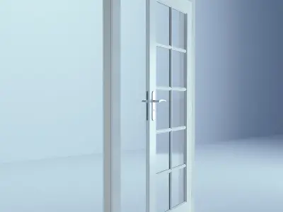 White Door 40 3D model