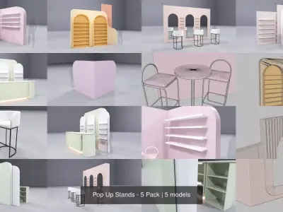 Pop Up Stands - 5 Pack